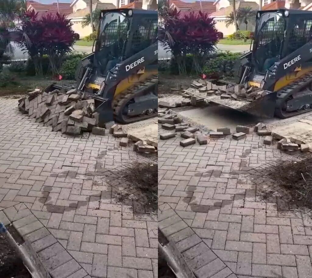 Paver Removal - Flooring And Grinding 13