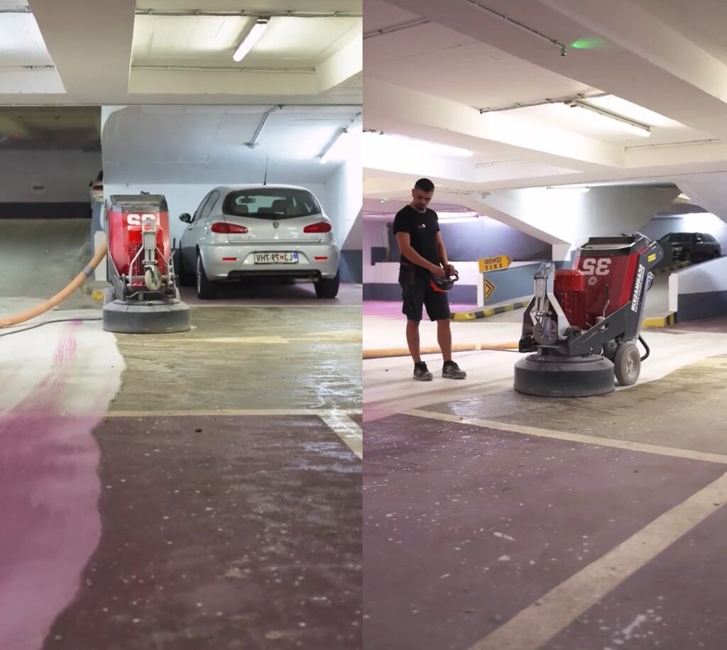 Removing Epoxy From Concrete - Concrete Grinding - Flooring And Grinding Australia - 1