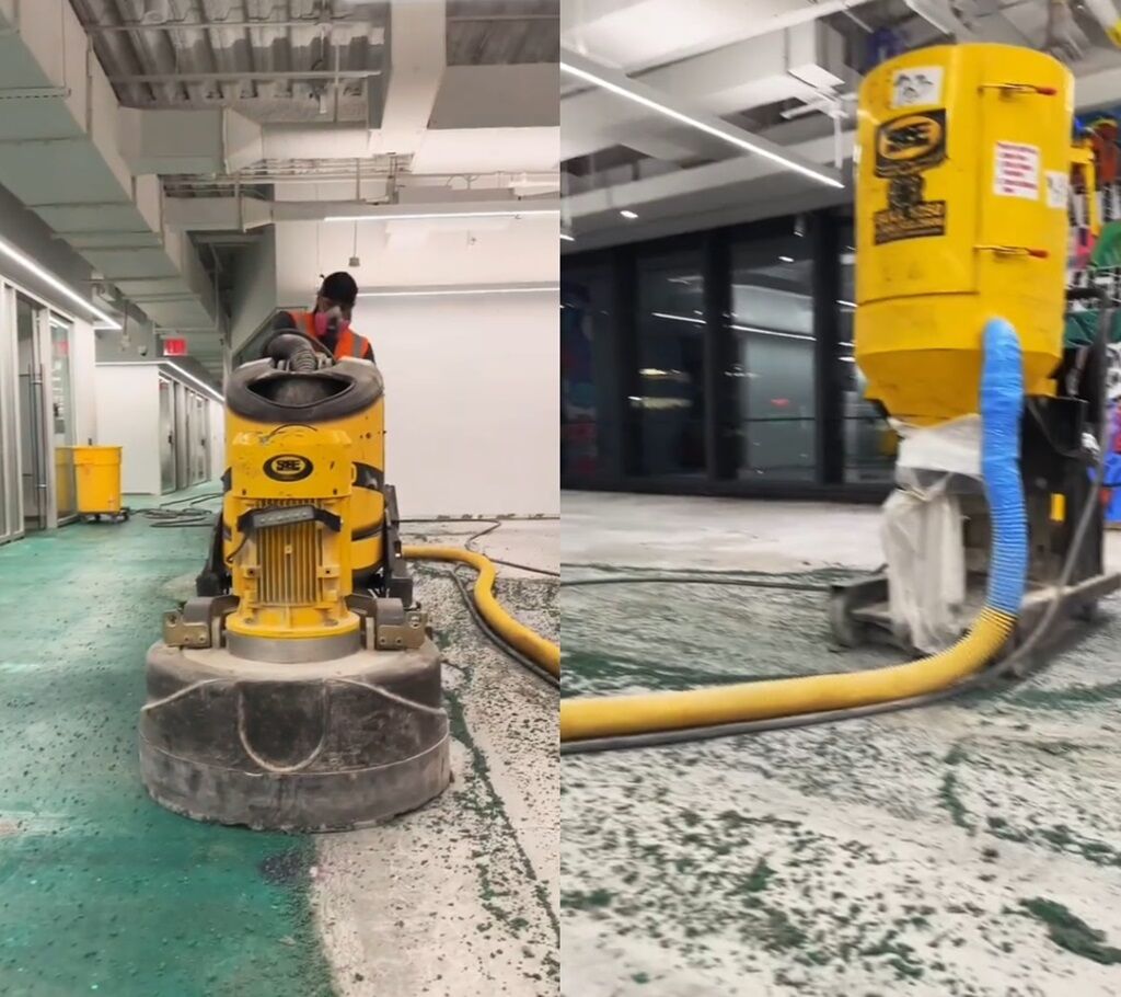 Removing Epoxy From Concrete - Concrete Grinding - Flooring And Grinding Australia