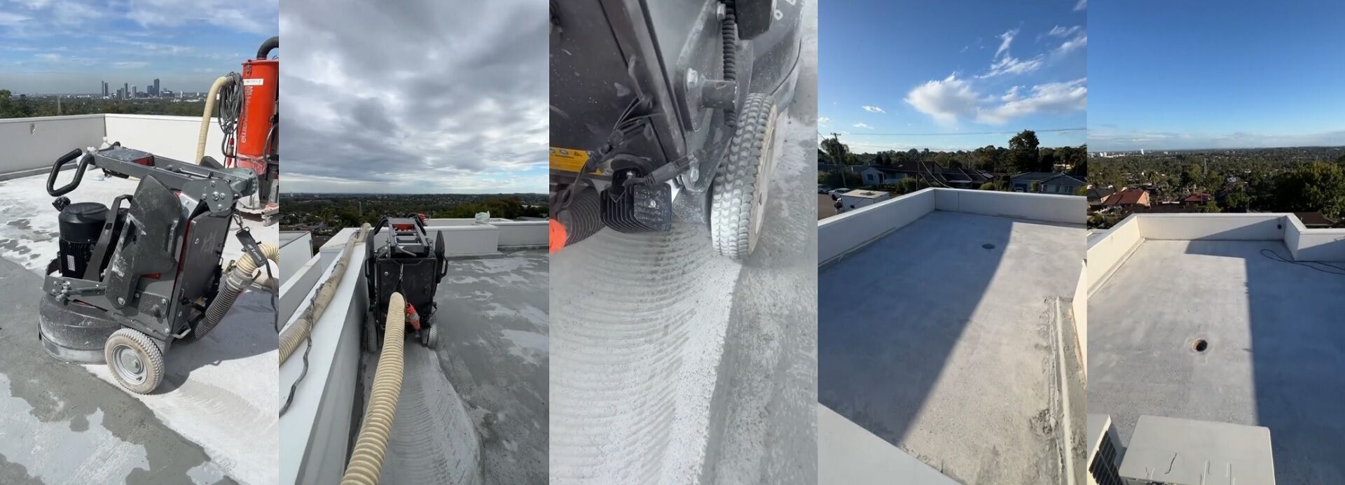 Rooftop Waterproofing Removal - Flooring And Grinding Australia - 1