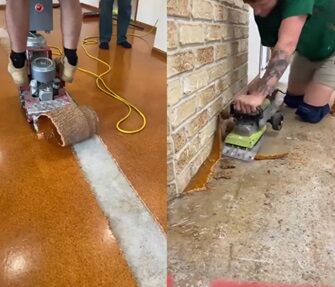 Cork Flooring Removal - Flooring And Grinding Australia - Service Box