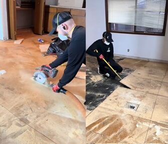 New South Wales 82 Plywood Flooring Removal - Flooring And Grinding Australia - Service Box