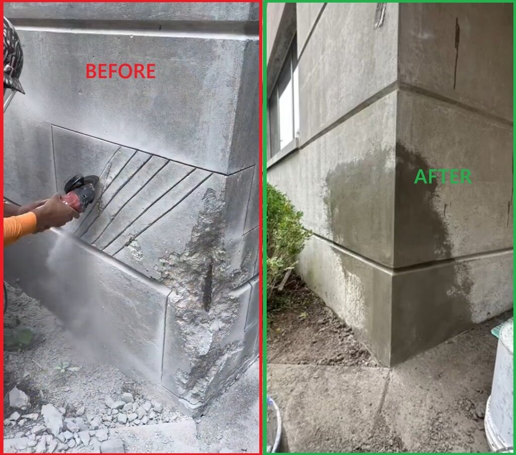 Free Concrete Cancer Inspection 2 Concrete Cancer Repairs Sydney - Concrete Spalling Repairs Sydney - Before & After - 1