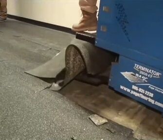 Rubber Floor Tile Removal - Flooring And Grinding Australia - Service Box