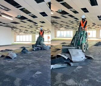 Carpet Tile Removal - Flooring And Grinding Australia - Service Box