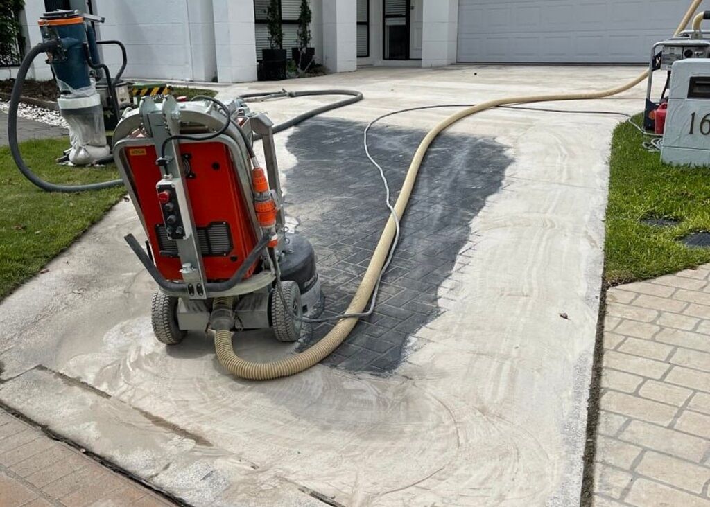 Commercial Concrete Grinding 4 Stencil Concrete Removal Sydney - Stamped Concrete Removal Sydney - Spraycrete Removal Sydney
