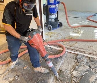 Slate Flooring Removal - Flooring And Grinding Australia - Service Box